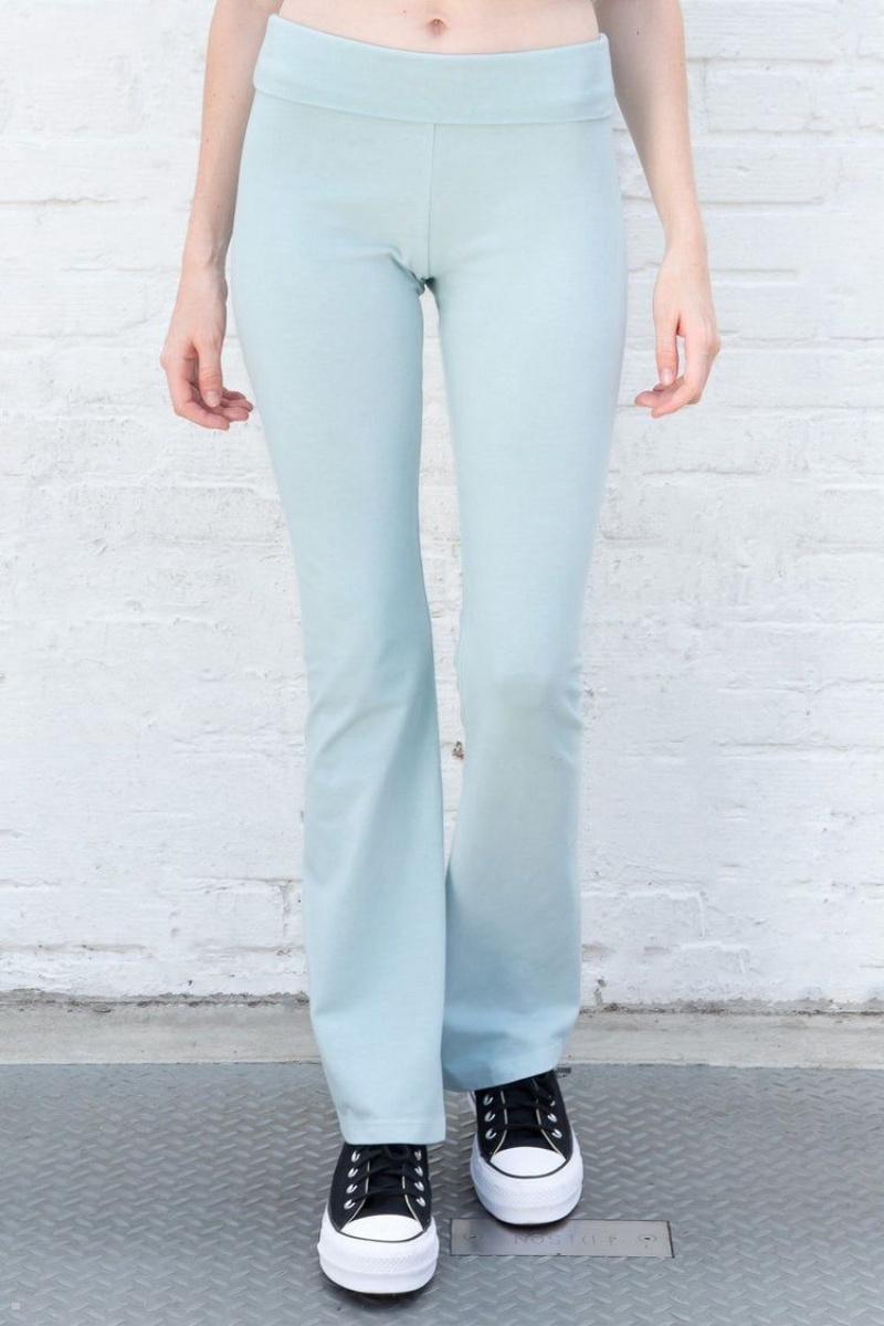 Pantalon Brandy Melville Priscilla Turquoise Clair | DSY-99514500